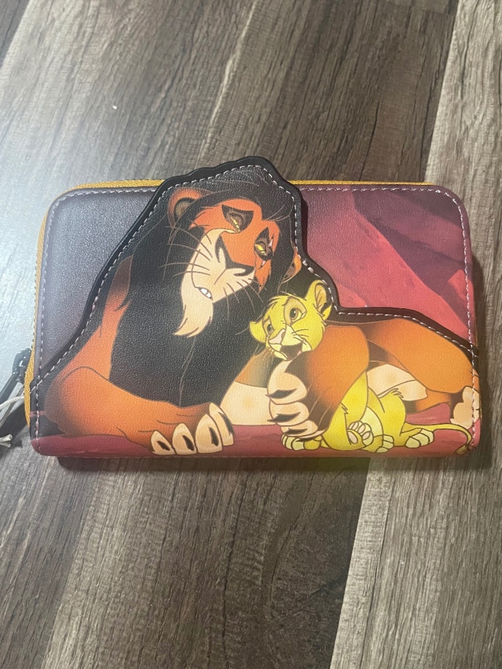 Disney Lion King Scar and Simba Wallet Loungfly